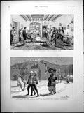 Print Christmas Servia Indian Frontier North Kilkenny Election Parnell 1890