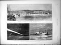 Old Print Navy Saloncia Hms Arethusa Mails Unveiling Queens Statue Jersey 1890