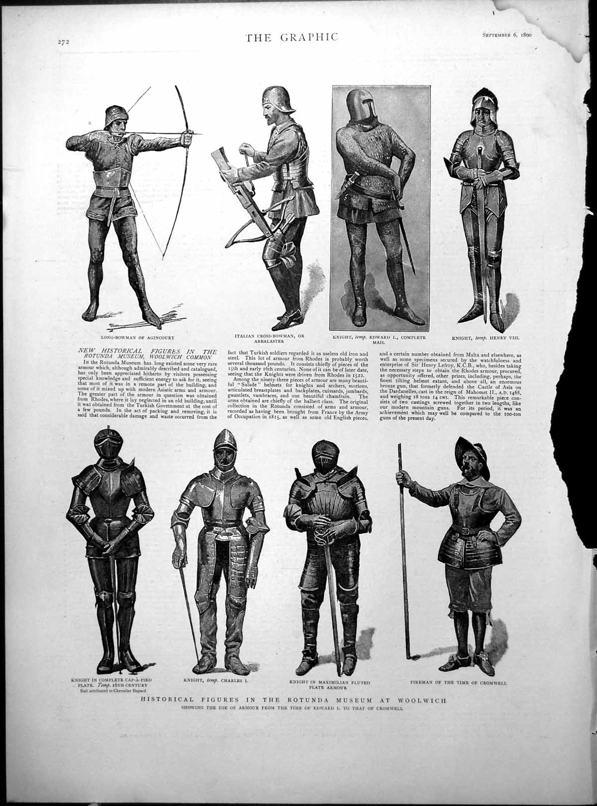 Old Armour Rotunda Museum Woolwich Rev Henry Philpott Worcester1890Victorian