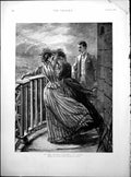 Antique Print Gen Gallery St Pauls E Brewtnall Bridge Hampton Court 1890 19th