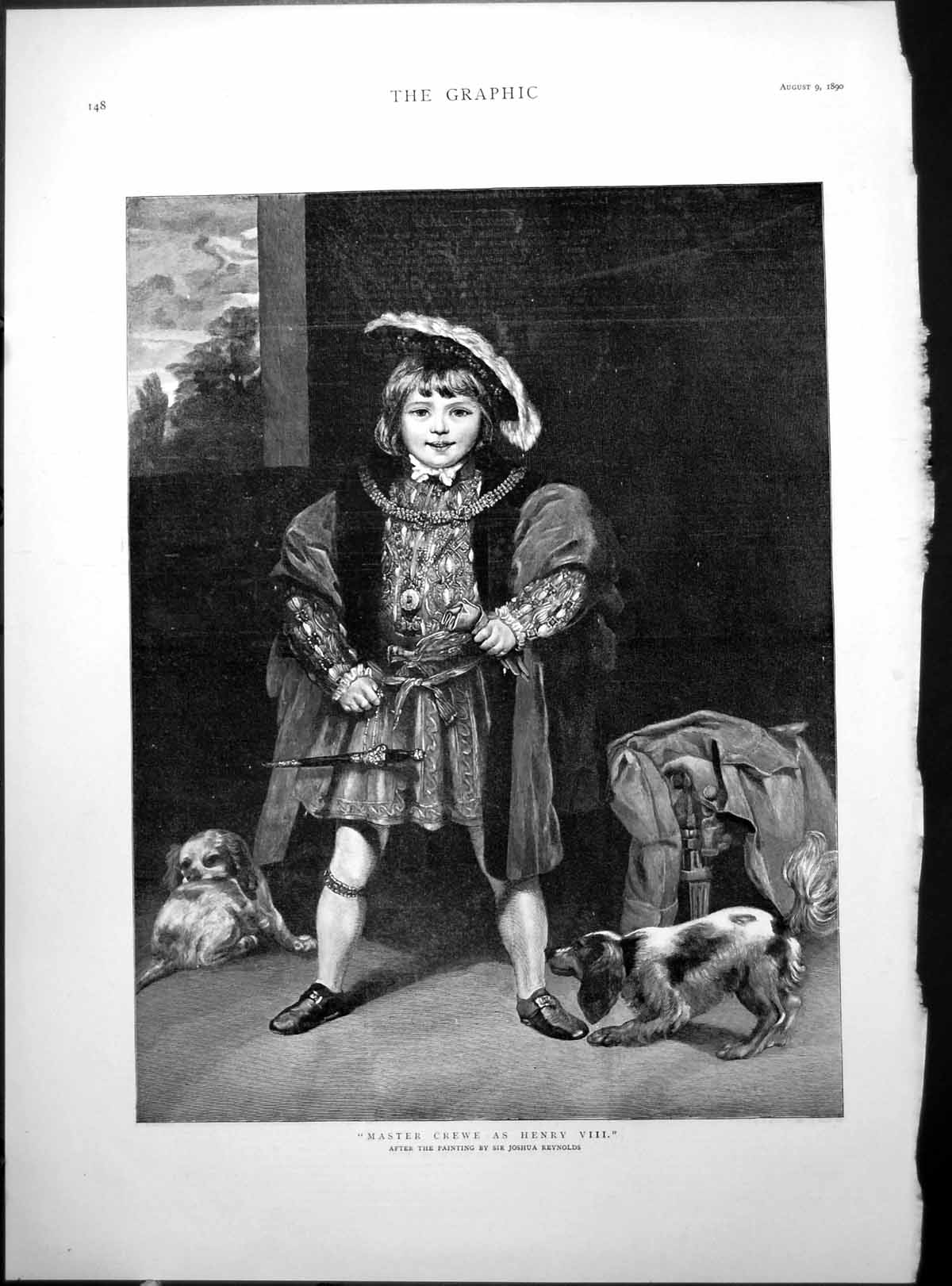 Old Master Crewe Henry V111 Sir J Reyns Hamilton St Geo Harbour 1890
