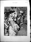 Antique Print La Sposa S Melton Fisher Royal Engineers Driver Sapper 1890 19th