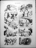 Antique Old Print Adventures Tomkins Brige Roman Antiquities Silchester 1891