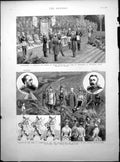 Old Duke Connaught Freemasons Brighton Scottish Rifle Volunteers 1886 Victorian