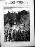 Antique Print Coup D'Etat Bulgaria Troops Strumsky Reg Capt Benderoff 1886 19th
