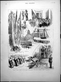 Old Prince Albert Victor Inspection Royal Hospital School Greenwich 1886 19th