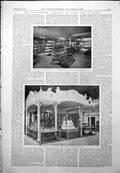 Antique Print Gsmiths Silversmiths Co Showroom London Paris Exhibition 1900