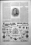 Antique Old Print A Fargus Bowler Mappin & Webbs High Class Jewellery 1900 20th