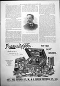 Old Hon Alban Gibbs Mp Mappin & Webbs Fitted Suit Cases London Nice 1900 20th