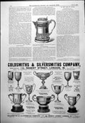 Old Coast Amateur Rowing Assoc Silver Tankard Sir Richard Dickeson 1900 20th