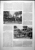 Old Cart Horse Parade Regents Park Lady Mayoress Jenny W Browning 1900 20th