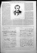Old Olivier Metra Famous Composer Fac Simile Pages Stage Stranger 1879 19th