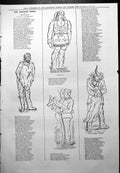 Antique Print Captious Critic Mayowatha Idyll Blackwoods Nature Ranger 1879