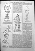 Old Print Captious Critic Baloonacy Merry Horse Collar H Soker Phillip Day 1879