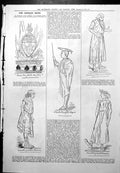 Old Print Captious Critic Play Trinummus Latin Professor Something Classic 1879