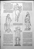 Antique Print Captious Critic Life Great Tragedian Herr Trumpetblower 1878 19th