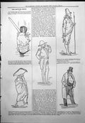 Antique Old Print Captious Critic Thousandth Night Vaudeville Our Boys 1878