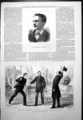 Old Henry St Vincent Scene Diplomacy Prince Wales Theatre Act11 1879