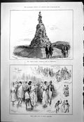 Old Black Watch Memorial Aberfeldy Fancy Dress Ball Gt Yarmouth 1887 Victorian