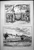 Old Tiger Shooting Arrival Camp International Cycling Alexandra Park1887 19th