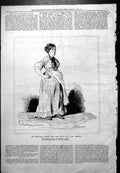 Antique Old Print Theatrical House That Jack Built Cleaner Tom Adored 1877 19th