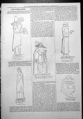 Old Print Captious Critic Sardanapalus Miss Gainsborough Soothsayer 1877 19th