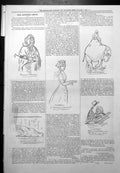 Antique Print Captious Critic Lord Mayor Londons Show Clockmakers Hat 1877 19th