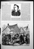 Old Mr Barton Mcguckin Flemish Rustic Sports Ducking Head Water 1877 Victorian