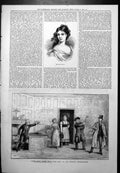 Old Print Madame Pasta Scene More Ways Than One Hoborn Amphitheatre 1877 19th