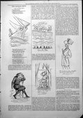 Antique Old Print Captious Critic Scuttled Ship G Anson Ferdnand Brown 1877