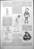 Old Captious Critic Ticket Box Damnation Four Dromios Musical Party18 Victorian