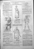 Antique Old Print Captious Critic Queen Connaught W Hill Randal Dooneen 1877