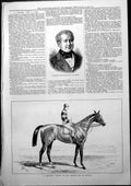 Old Clerks Course Mr Frail Il Barbiere Winner Queens Cup Seville 1877 Victorian