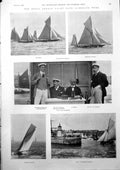 Old Temple Yacht Club Ramsgate Week Sir J Milbanke Ladysmith Plate 19 20th