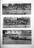 Old Kingston On Thames Regatta Junior Fours Clyde Fortnight Yachts 19 20th