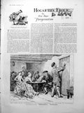 Old Hogarth'S Frolic Sheerness Gun Billingsgate Colonnade Rochester 1887 19th