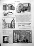 Old Royal College Physicians Surgeons Harvey Theory Blood Charles I 1887 19th
