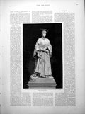 Old Statue HRH Princess Wales British SS Namoa Captured Pirates 1891 Victorian