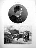 Old Mr Stanley'S Wedding Bride Portraits July Horse Sales Newmarket 1890 19th