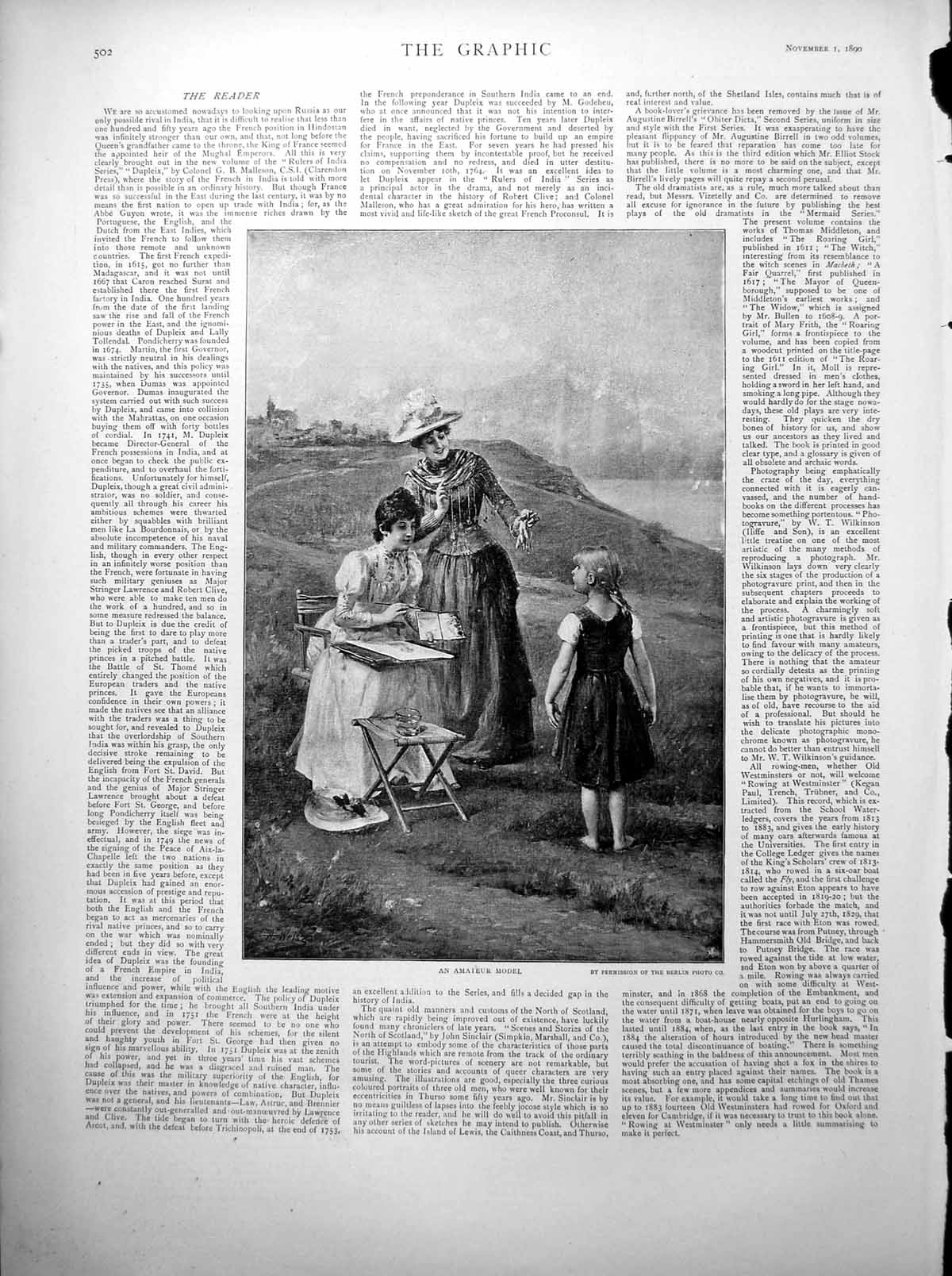 Old Amateur Model Little Girl Royal Infirmary Liverpool W M Banks 1890 19th
