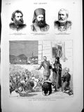 Old Coup D'Etat Bulgaria Sophia Czars Protection Prince Alexander 1885 19th
