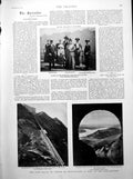 Old Stanserhorn Hotel Summit Railway Views Up Down Macchiavelli 1894 Victorian