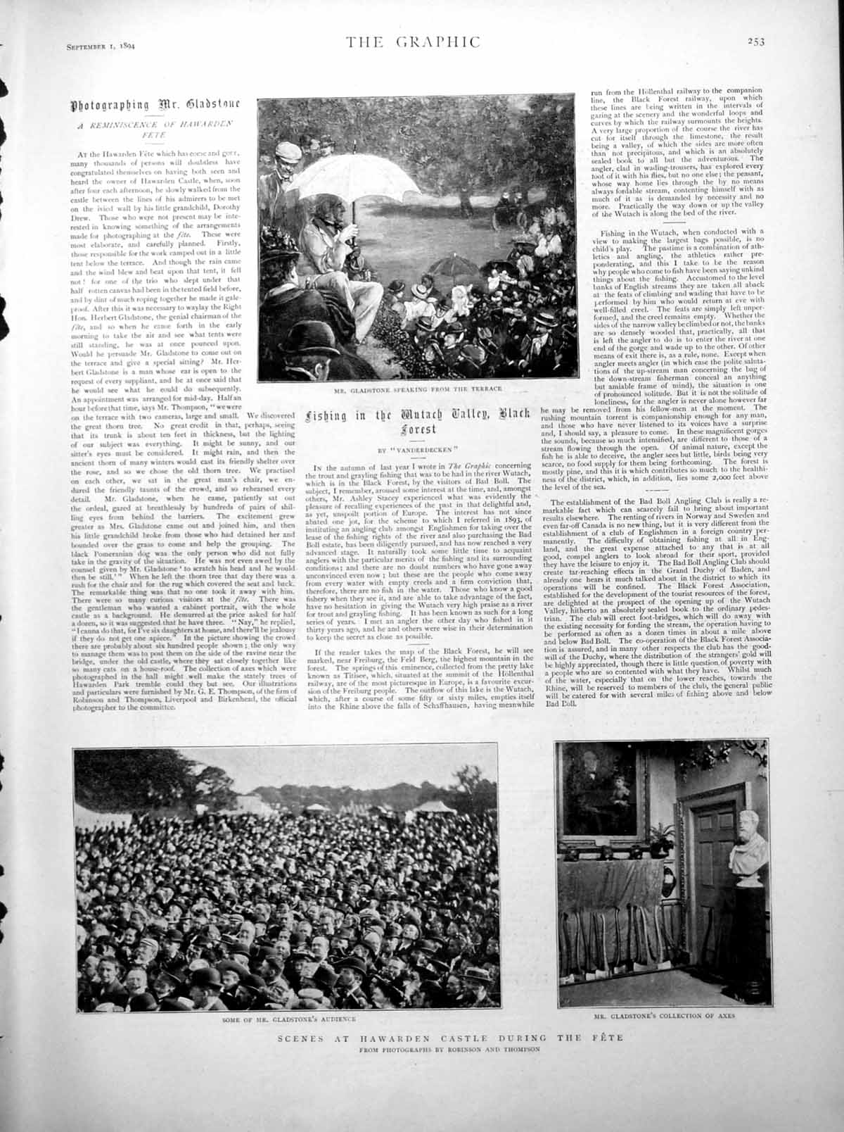 Old Gladstone Speech Collect Axes Election Results New South Wales 1894 19th
