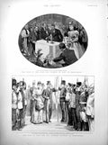 Old Print Duke Duchess York Visit Birmingham Funeral Comte De Paris 1894 19th