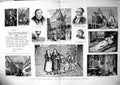 Antique Print Quater-Centenary Birth Martin Luther Wife Family House 1883 19th