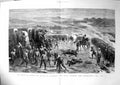 Antique Print Relief Ekowe Battle Ginghilova Zulus Attacking British 1879 19th