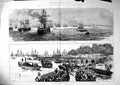 Old War Egypt British Fleet Ironclads Port Said Troops Ismailia 1882Victorian