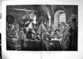 Old Antique Print Antiguas Costumbres Rusas Un Banquete De Bodas Banquet