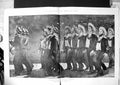 Antique Old Print Bluejackets Church Parade Je Hodgson Drums Marching 1895