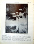Old Le Pont Neuf Etching Roi Partridge Au Temps Des Aieux E Motte 1921 20th